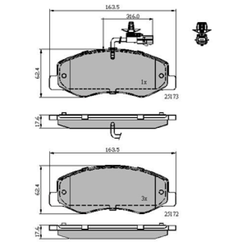 DriveTec Brake Pads DBPPAD2192