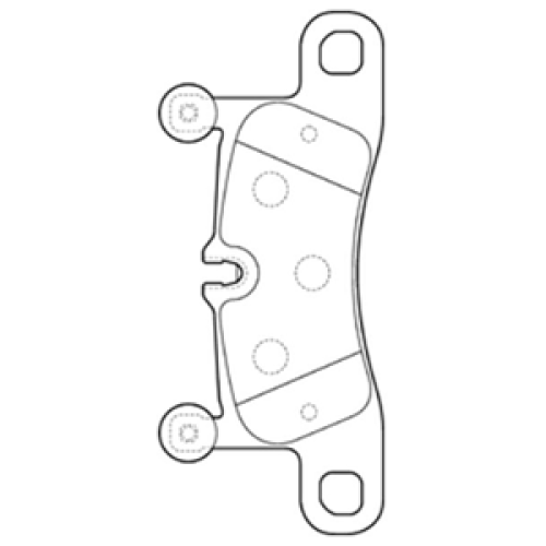 DriveTec Brake Pads DBPPAD2233