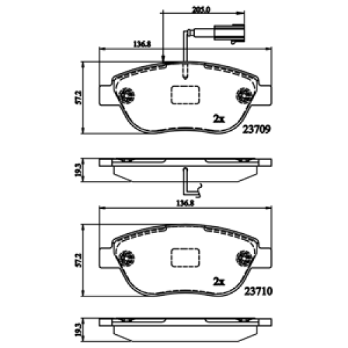 DriveTec Brake Pads DBPPAD2240
