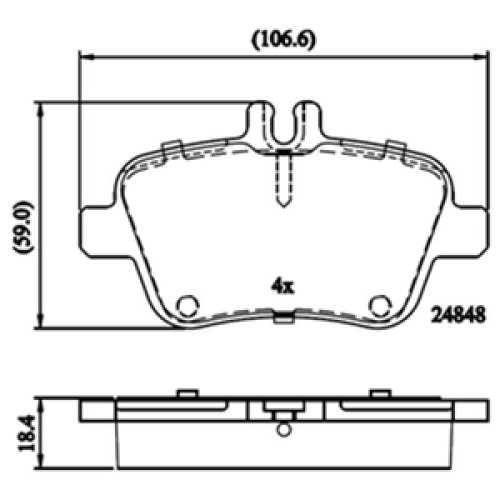 DriveTec Brake Pads DBPPAD2289