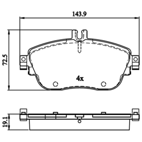 DriveTec Brake Pads DBPPAD2441