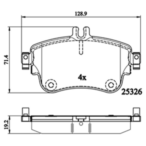 DriveTec Brake Pads DBPPAD2442