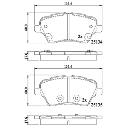 DriveTec Brake Pads DBPPAD2474