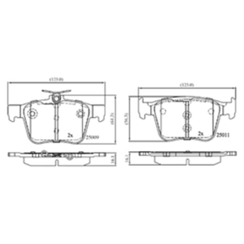 DriveTec Brake Pads DBPPAD2697