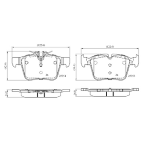 DriveTec Brake Pads DBPPAD2763