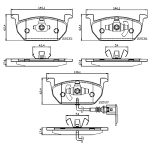DriveTec Brake Pads DBPPAD3146