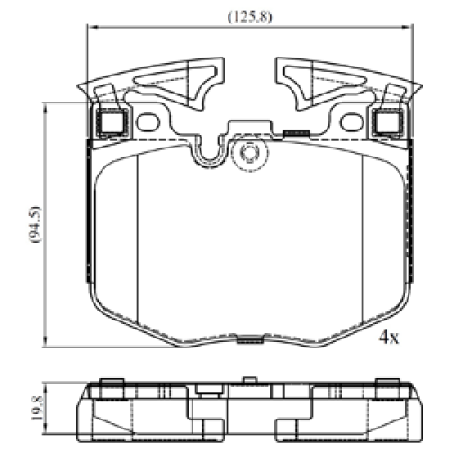 DriveTec Brake Pads DBPPAD3235