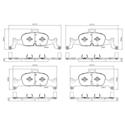 DriveTec Brake Pads DBPPAD3239