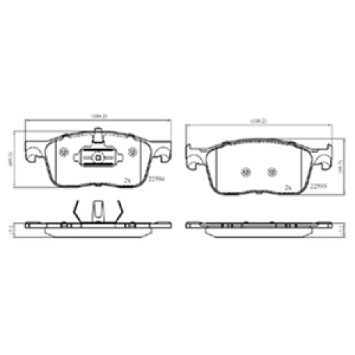DriveTec Brake Pads DBPPAD3260