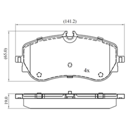 DriveTec Brake Pads DBPPAD3367