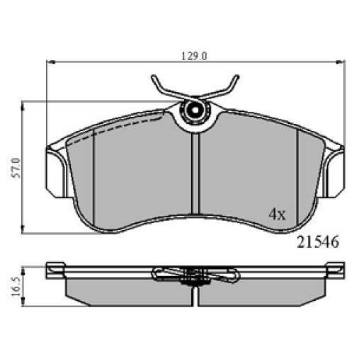 DriveTec Brake Pads DBPPAD616