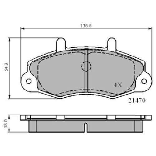DriveTec Brake Pads DBPPAD766
