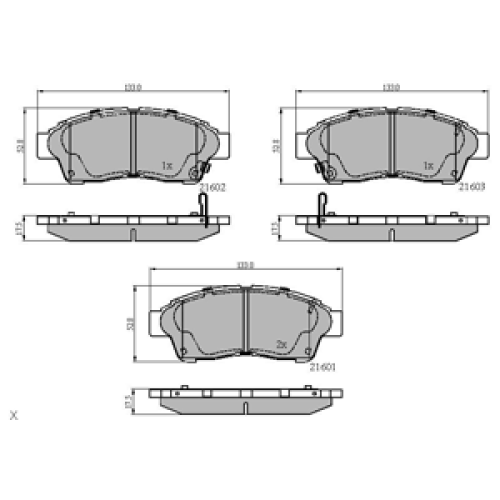 DriveTec Brake Pads DBPPAD789