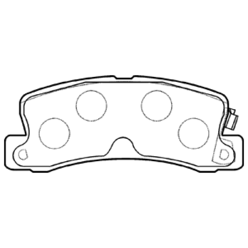DriveTec Brake Pads DBPPAD834