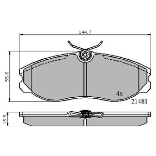 DriveTec Brake Pads DBPPAD847