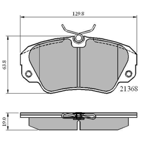 DriveTec Brake Pads DBPPAD848