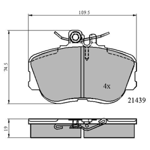 DriveTec Brake Pads DBPPAD881