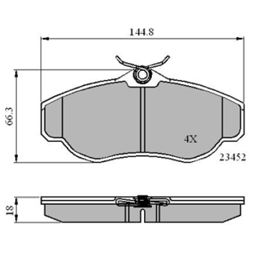 DriveTec Brake Pads DBPPAD913