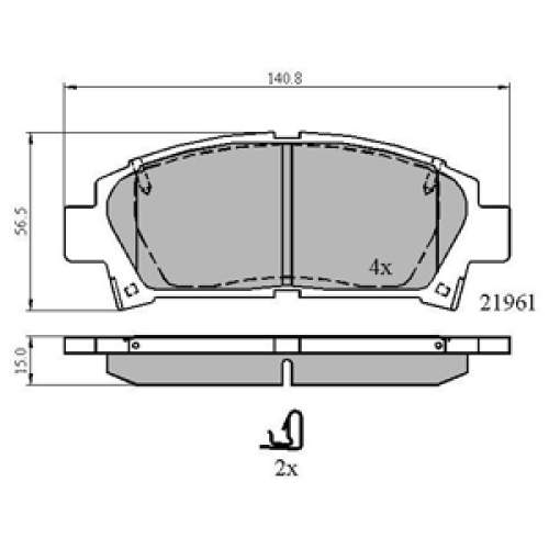 DriveTec Brake Pads DBPPAD940
