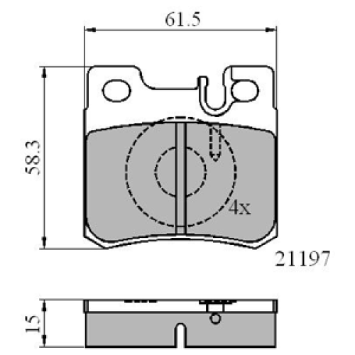DriveTec Brake Pads DBPPAD946