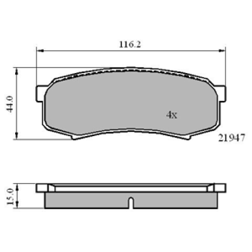 DriveTec Brake Pads DBPPAD963