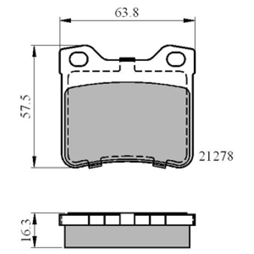 DriveTec Brake Pads DBPPAD991