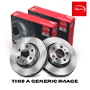 Apec Brake Disc DSK2060 Drilled and Grooved